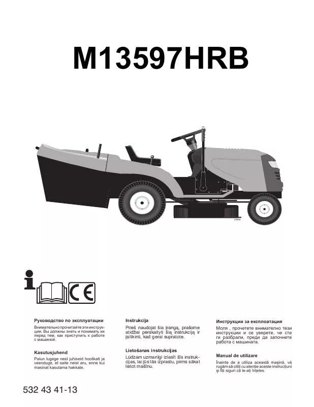 Mode d'emploi MCCULLOCH M13597HRB