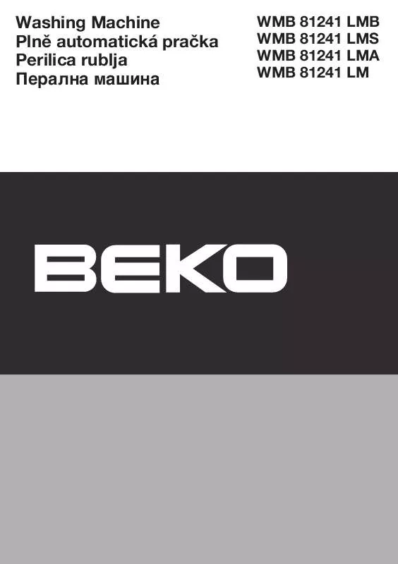 Mode d'emploi BEKO WMB 81241 LMB