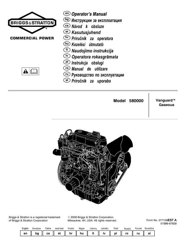 Mode d'emploi BRIGGS & STRATTON 436777