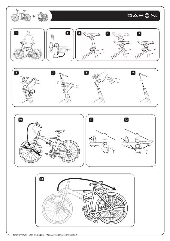 Mode d'emploi DAHON ESPRESSO