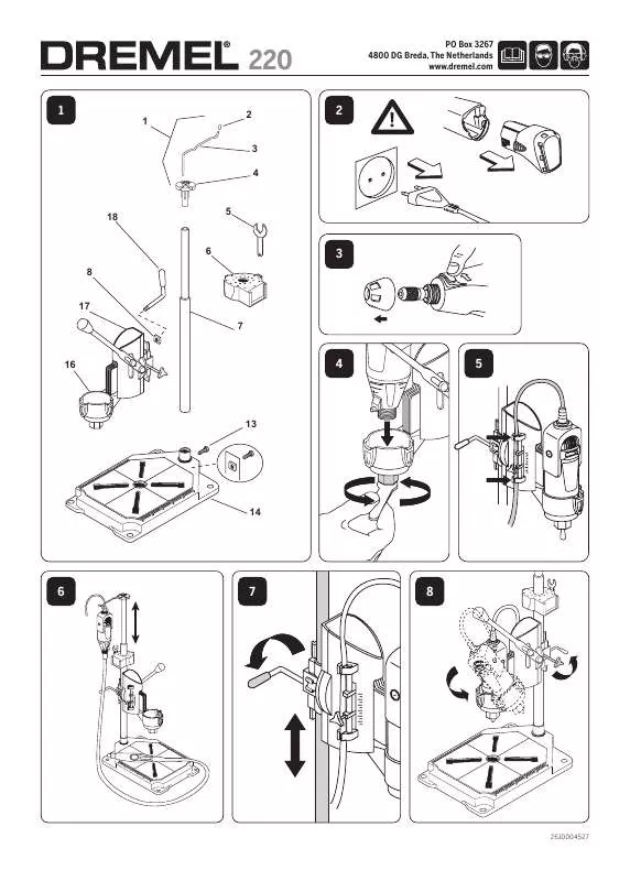 Mode d'emploi DREMEL 220