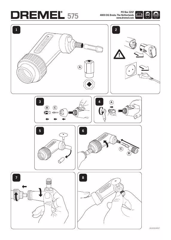 Mode d'emploi DREMEL 575