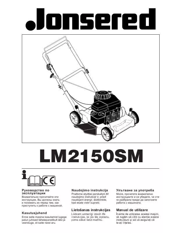 Mode d'emploi JONSERED LM 2150 SM