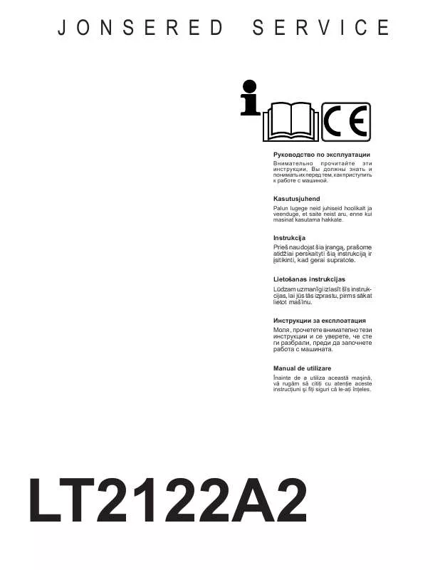 Mode d'emploi JONSERED LT 2122 A2