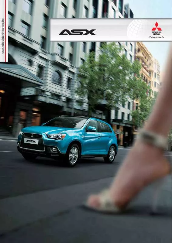 Mode d'emploi MITSUBISHI ASX