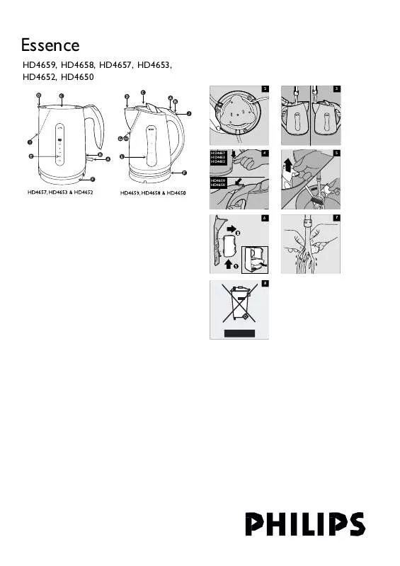 Mode d'emploi PHILIPS HD4652