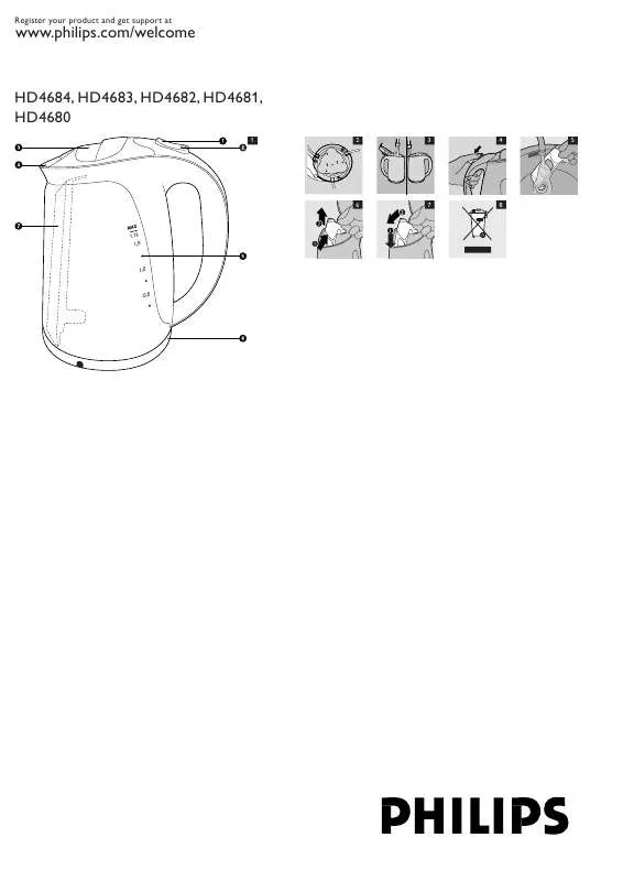 Mode d'emploi PHILIPS HD4684