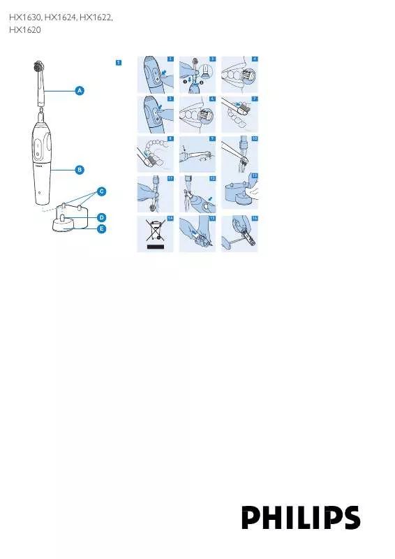 Mode d'emploi PHILIPS HX1620