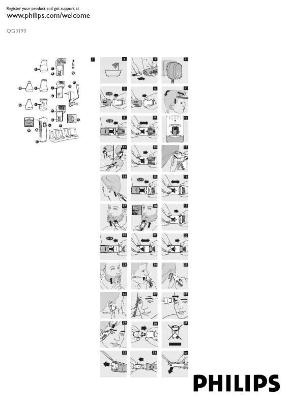 Mode d'emploi PHILIPS QG3190