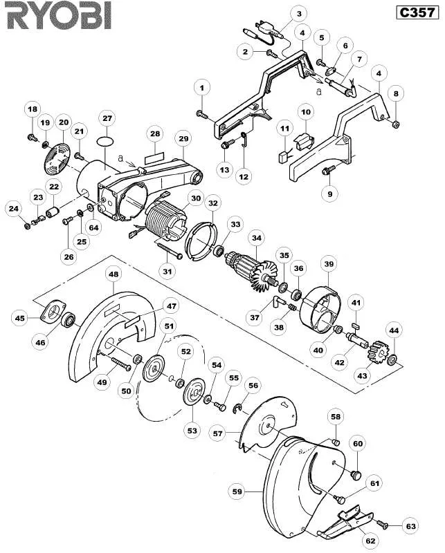 Mode d'emploi RYOBI C357