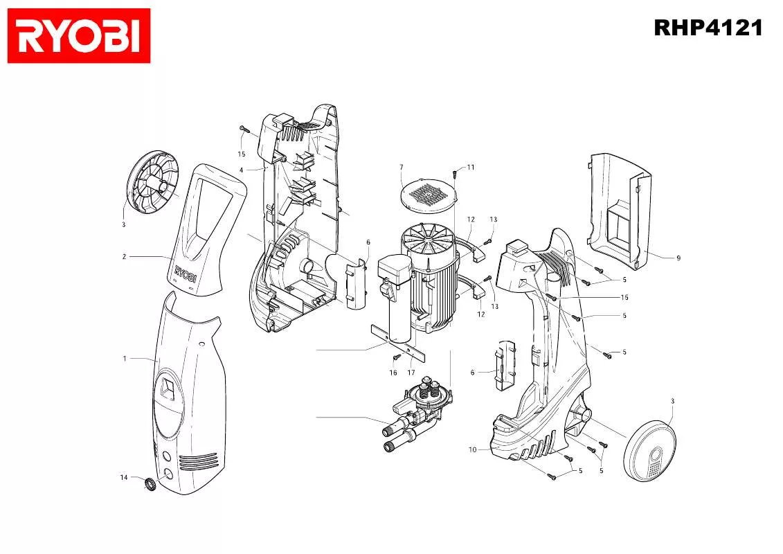 Mode d'emploi RYOBI RHP4121