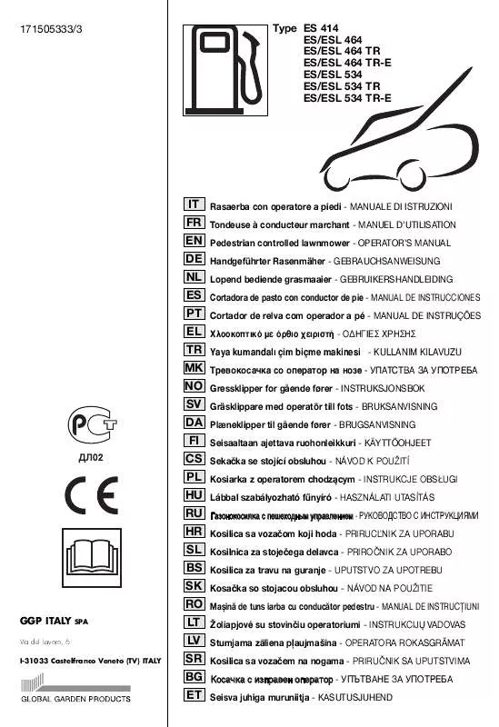 Mode d'emploi WINNY ESL 464